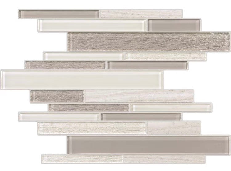 Anatolia Barnwood Blend Random Strip Mosaics
