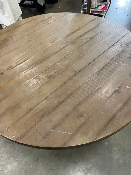 Rustic Round Dining Table