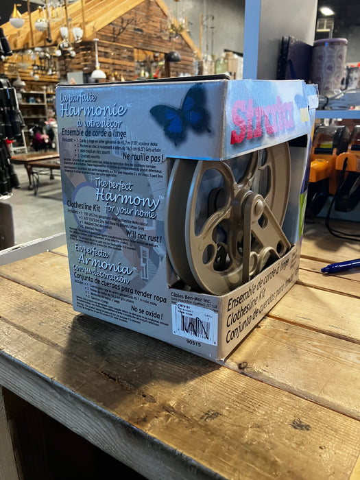 STRATA Harmony 150 ft. Clothesline Kit in Sahara Beige