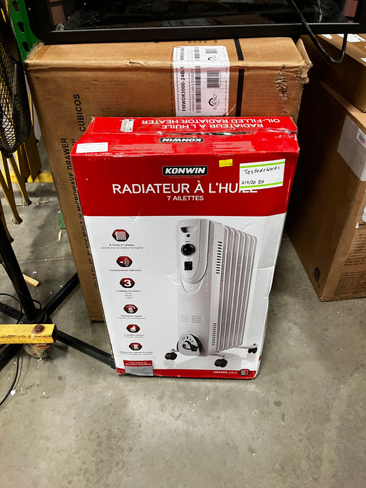 Konwin 7-Fin Oil-Filled Heater