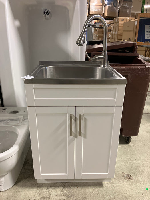 Laundry sink + vanity (used)