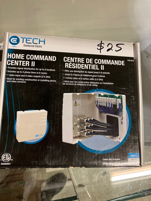 Commercial Electric Home Command Center II 6-1/2-inch Structured Media Enclosure (New)