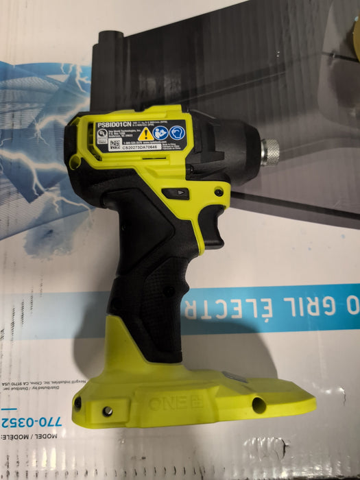 Ryobi ONE+ HP 18V Cordless Compact Brushless 1/4" Impact Driver PSBID01 (Tool ONLY- Battery and Charger NOT Included) (new)