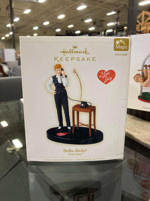 “I Love Lucy” Hallmark Keepsake “Hello, Ricky?” Collector’s Christmas Ornament