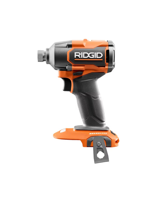 RIDGID 18V Brushless Drill/Driver and 3-Speed Impact Driver Kit with (2) 2.0 Ah Batteries & Charger (new)