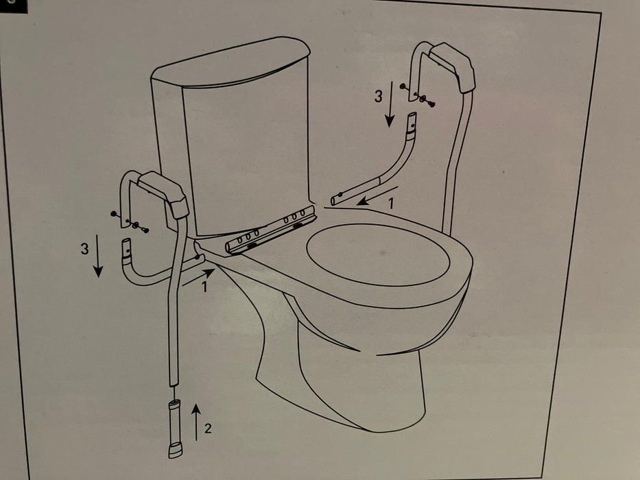 Toilet safety Frame (new)