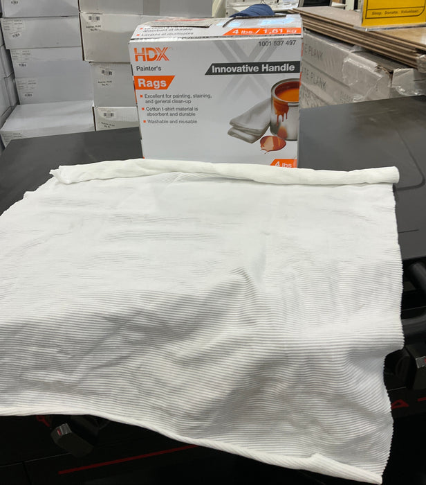 4 lbs Box of Painter's Rags
