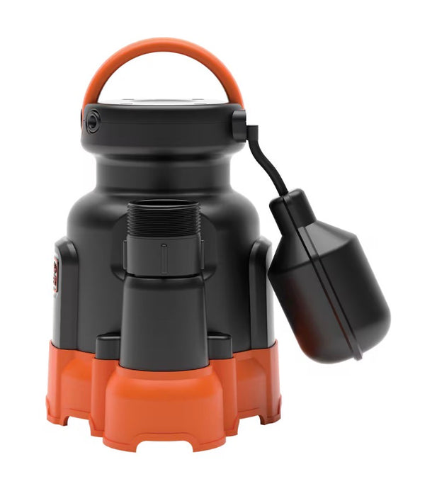 BLACK+DECKER 1/4HP Automatic Submersible Sump Pump