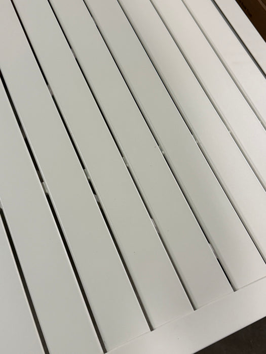 Slat 42” Square Table (New)