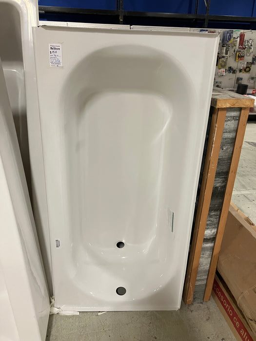 Princeton Pro Steel Tub Right Hand Drain