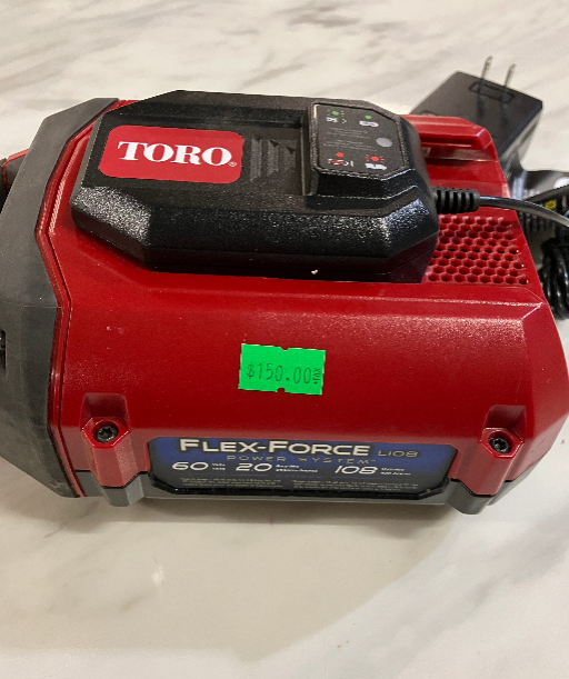 Toro Flex Force 60V 2.0 Amp-Hrs 108W Battery with Charger (USED)