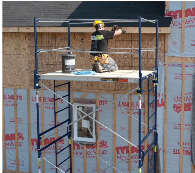 Metaltech 10 ft. x 19-inch Aluminum Platform with Plywood Deck (New)