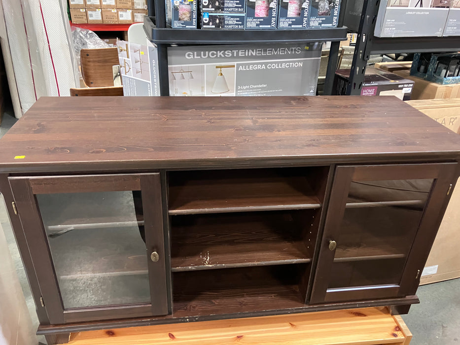 Rustic Wood TV Stand / Media Console (Used)