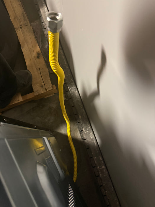 Samsung True Convection Gas Range - 30-in - Air-Fry - 6-cu ft - Stainless Steel (Missing Yellow Hose) New*