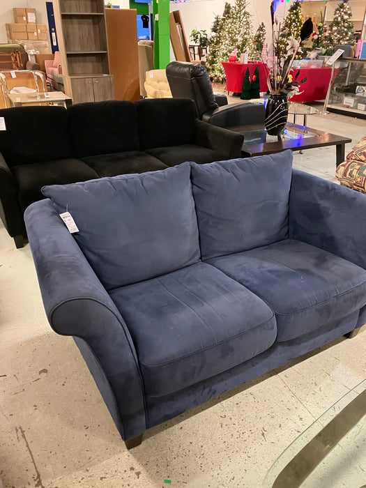 Blue Loveseat