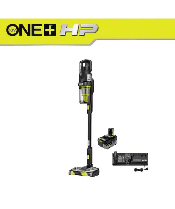 RYOBI 18V ONE+ HP Cordless Advanced WHISPER Series Stick Vacuum Kit with Charger (new) *MISSING BATTERY*