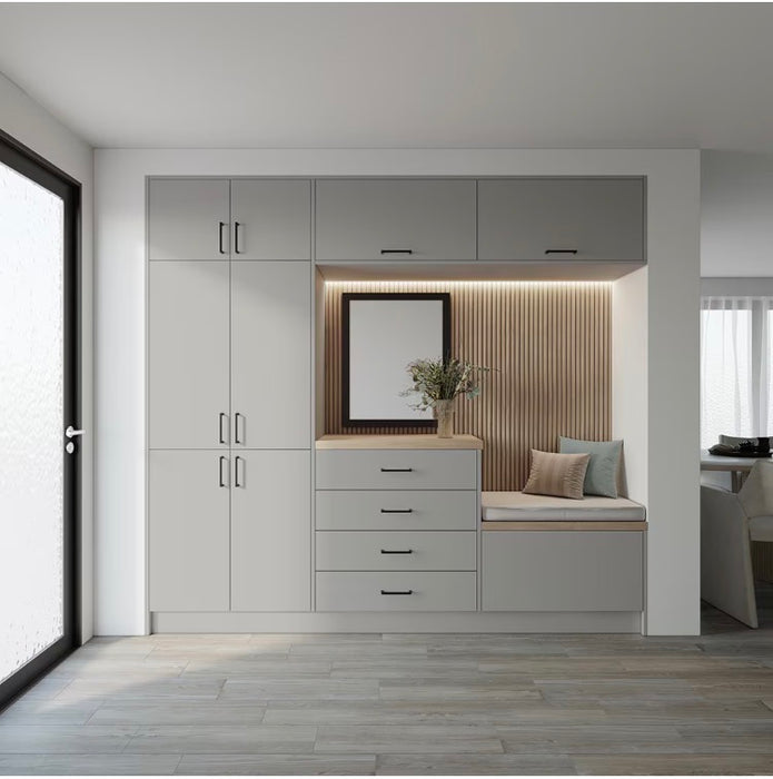 Eurostyle 33 in. W x 35 H x 24 D Ready to Assemble Kitchen Base Cabinet, White