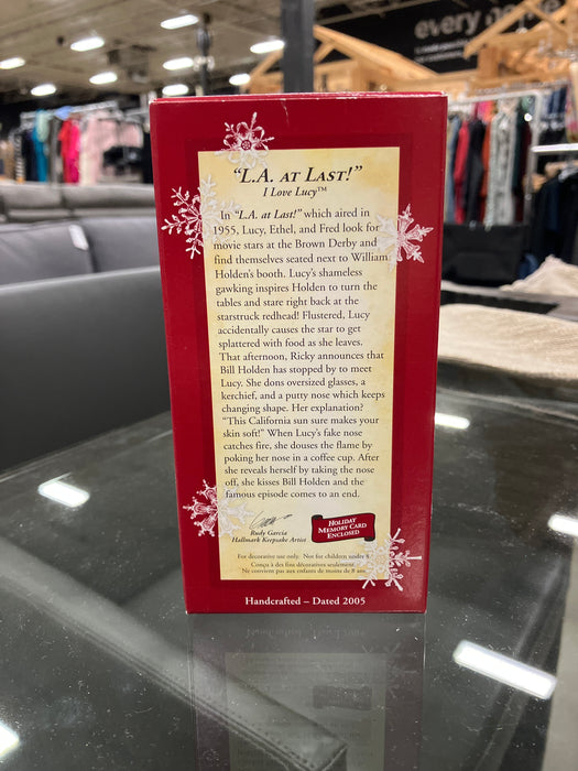 “I Love Lucy” L.A at Last! Hallmark Christmas Ornament