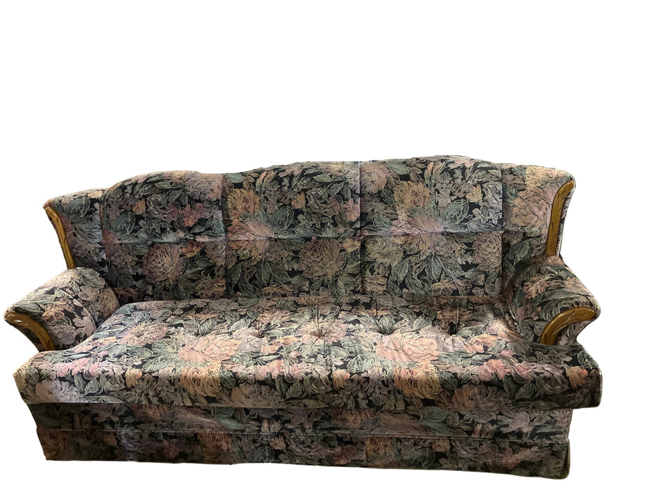 Floral couch (used)