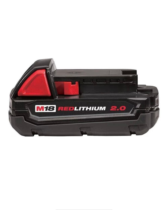 Milwaukee Tool 18V M18 Lithium-Ion Compact (CP) 2.0 Ah REDLITHIUM Battery (New)