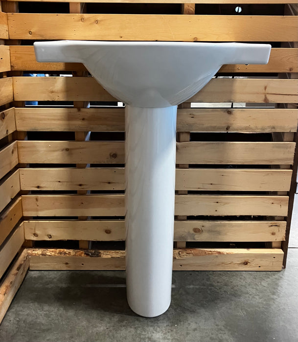 KOHLER 24" Pedestal Bathroom Sink With Single Faucet Hole (New)