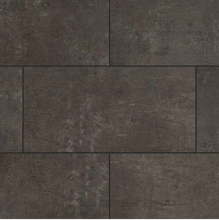 Lifeproof Overlook Slate 6.5mm x 11.9 in. W x 23.8 in. L 22MIL Click Lock Waterproof Luxury Vinyl Tile Flooring (17.7 sq.ft./case)  (new)