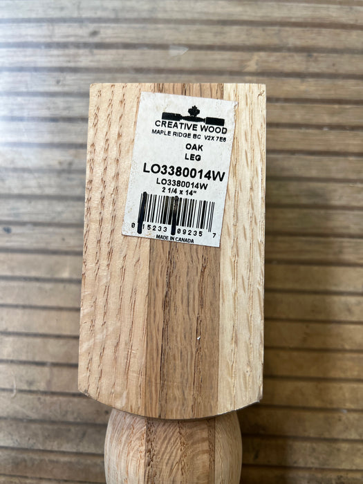 Oak Furniture Legs (new)