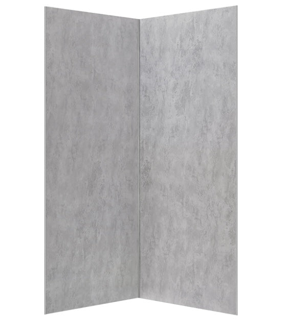 OVE Decors Lotus 31-in x 74-in Grey Concrete Finish Shower Panel (New)