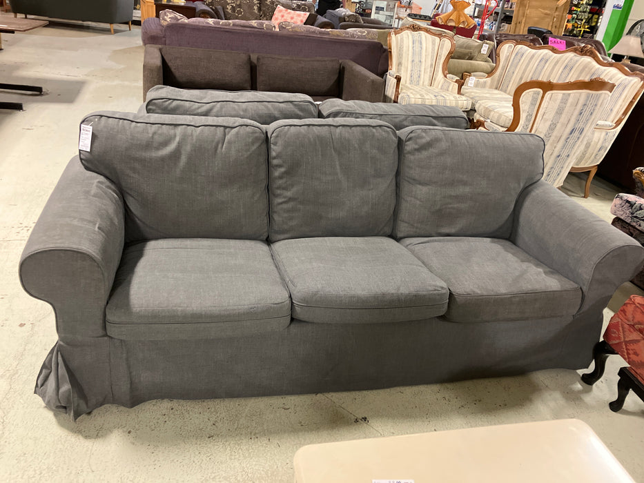 Grey 3-seater couch (used)