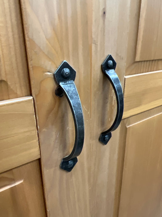 Natural Wood Armoire