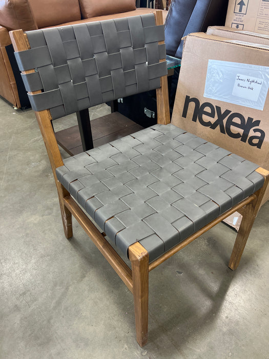 Woven Wooden Accent Chair