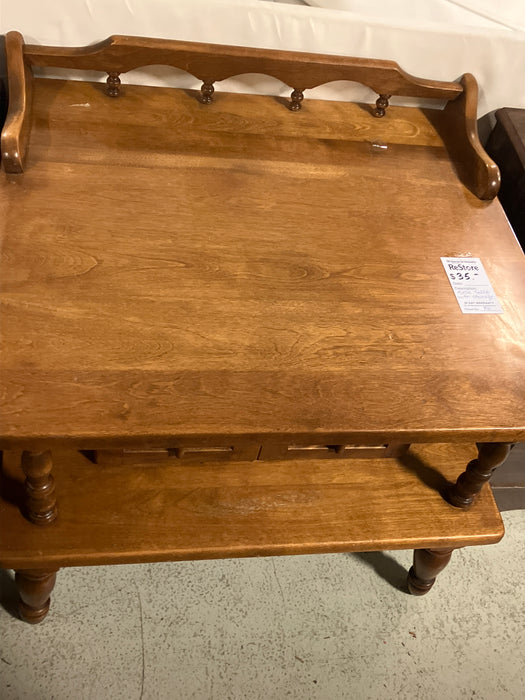Side Table With Storage( Used)