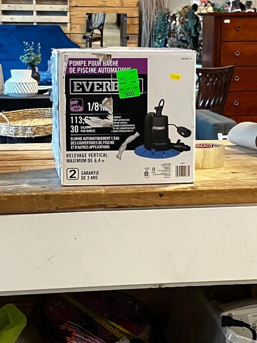Everbilt 1/8 HP Pool Cover Pump