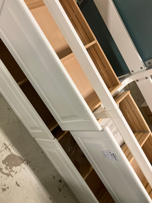 White vanity cabinet (only base)