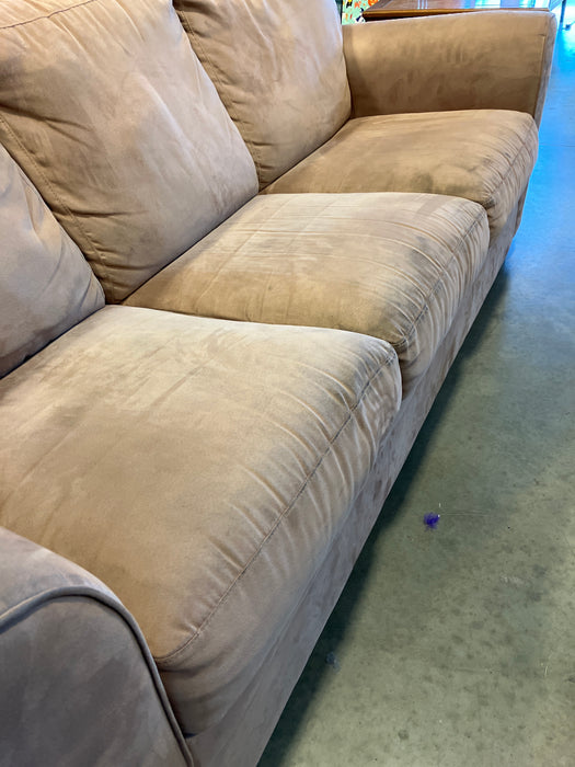 Industrie Natuzzi Microsuede Sofa (Used)