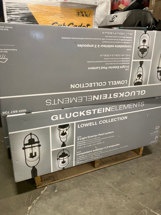 Large 3-Light Exterior Post Lantern (new)