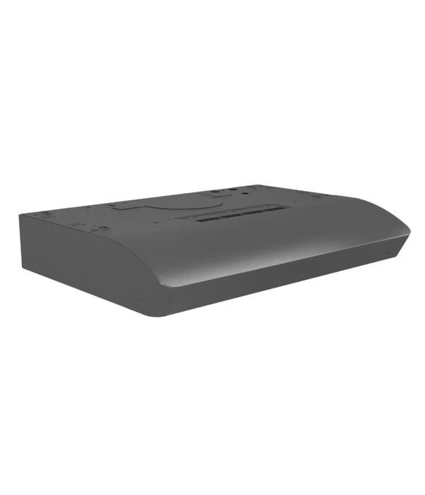 Broan-NuTone 30-inch Under Cabinet Range Hood, 375 MAX Blower CFM in Black Stainless Steel, Optional Ductless Filter Separate (new)