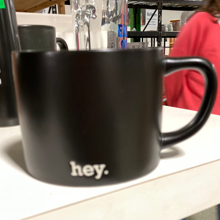 Black Coffee Mug - (new)