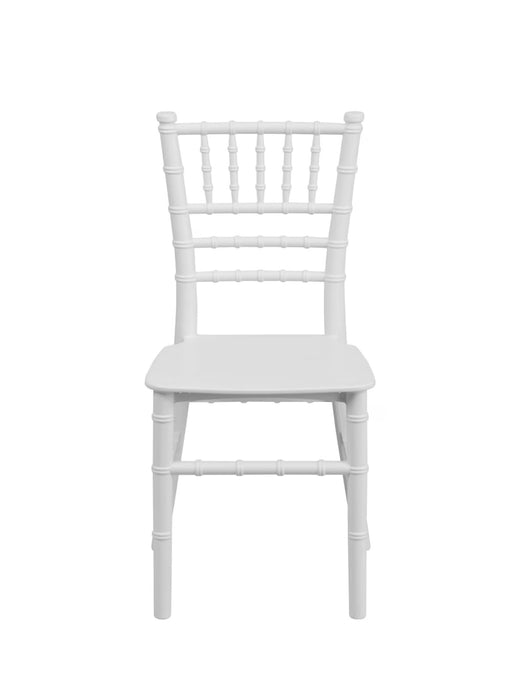 Flash Furniture Kids White Resin Chiavari Seat (new)