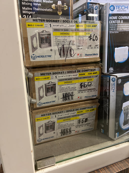 Overhead Meter Socket
