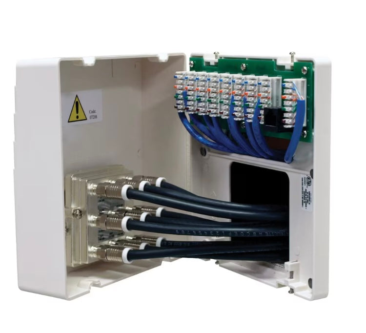 Commercial Electric Home Command Center II 6-1/2-inch Structured Media Enclosure (New)