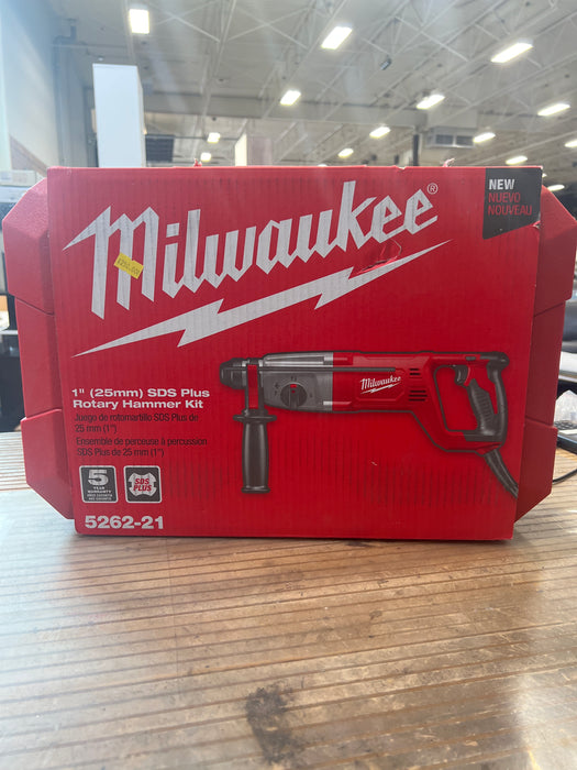 Milwaukee 1” SDS Plus Rotary Hammer Kit (new)