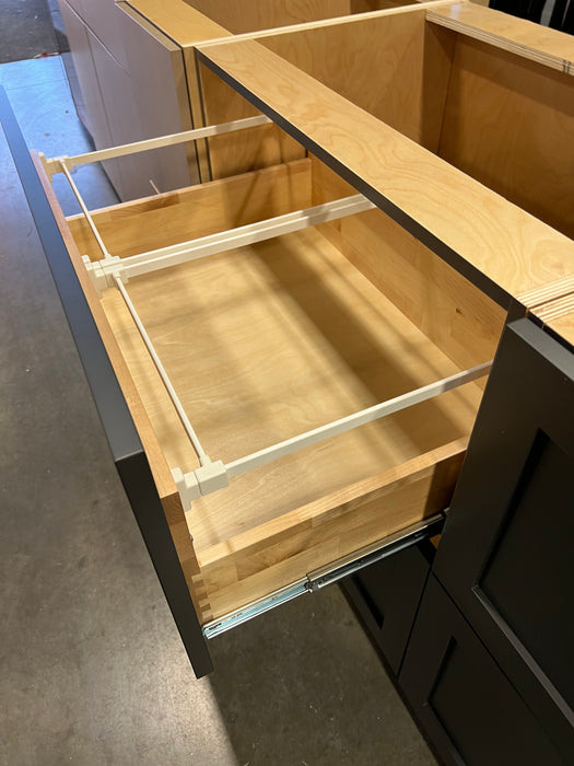 Blue Haze Base Kitchen Cabinets with Drawers (new)
