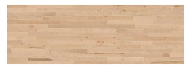 MSI Stone ULC 74 in. L x 25 in. W x 1.5 in. T Unfinished Birch Standard Butcher Block Countertop With Eased Edge (new)