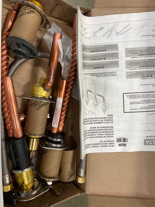 Delta 4-hole Roman Tub With Hand Shower Rough-in (new)