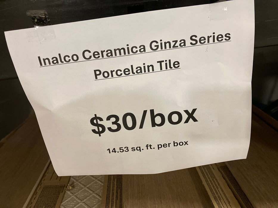 Inalaco ceramics Ginza series Porcelain tile