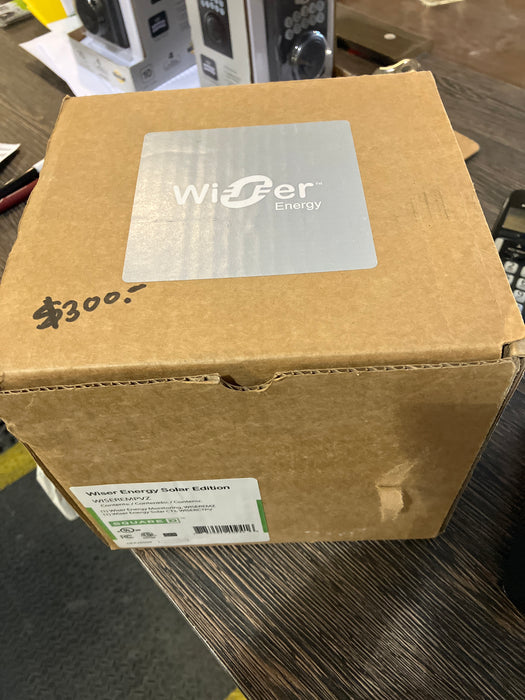 Wiser Energy Smart Home Electricity Monitor Solar Kit Universal - Fits All Panel Brands(new)