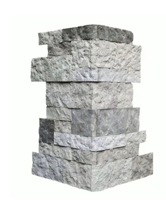 AirStone Spring Creek Corner/Finished End Stone 6 linear ft. Stone Veneer (new)