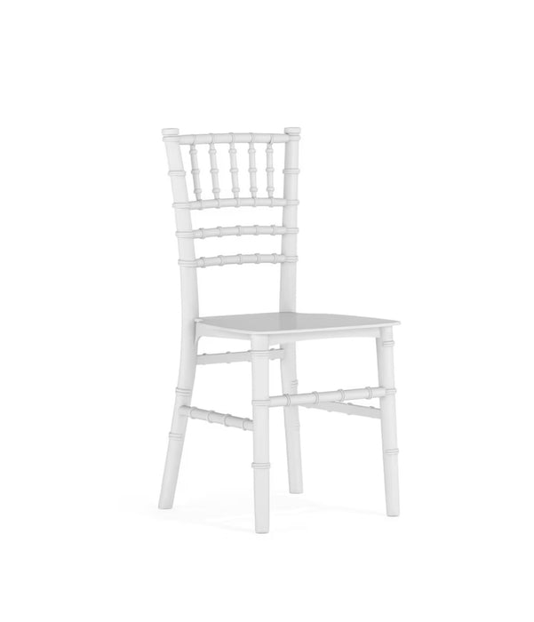 Flash Furniture Kids White Resin Chiavari Seat (new)