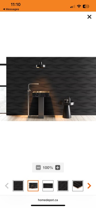MSI Stone ULC Kaala Riptide 12 in. x 24 in. Matte Ceramic Wall Tile (new)